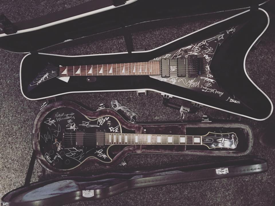 Orlando relief guitars Trivium
