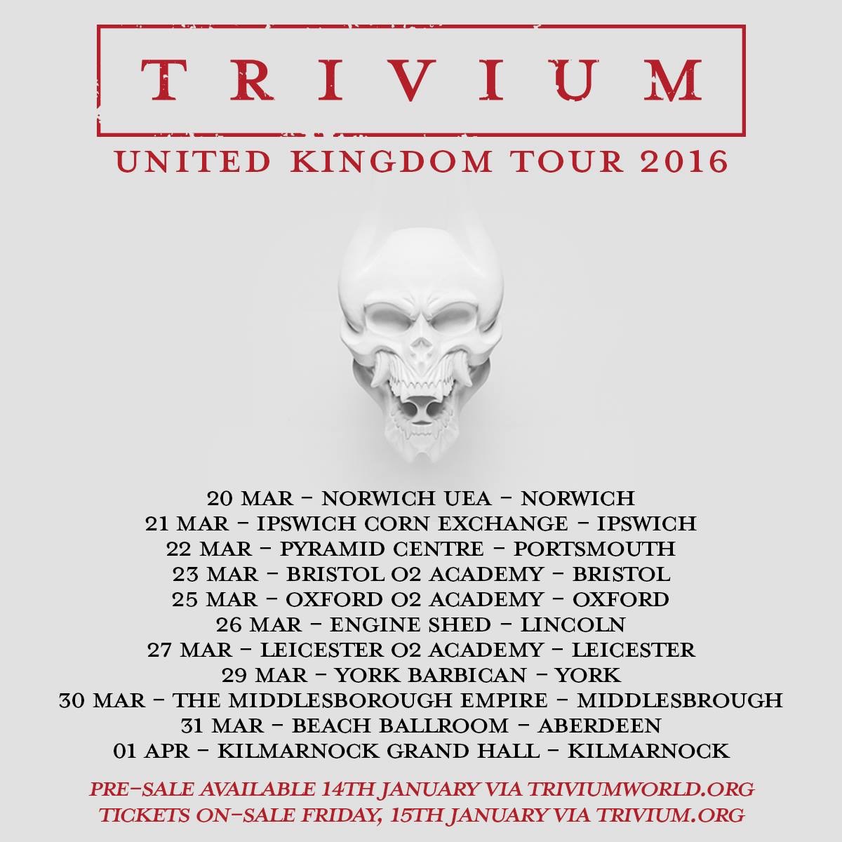 UK tour 2016