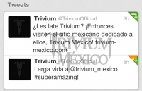 Trivium en Twitter