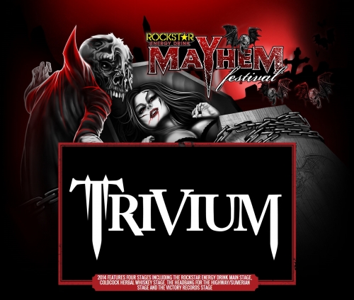 Trivium participará en el Mayhem Festival 2014