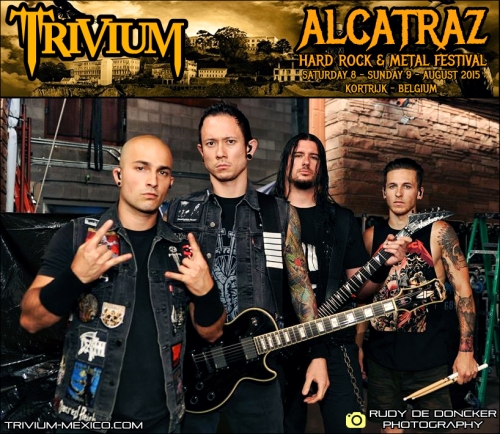 Trivium participará en el Alcatraz Metal Festival 2015