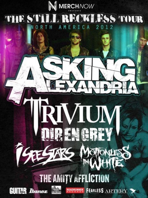 Nuevo Tour: Asking Alexandria, Trivium, Dir En Grey y otros 