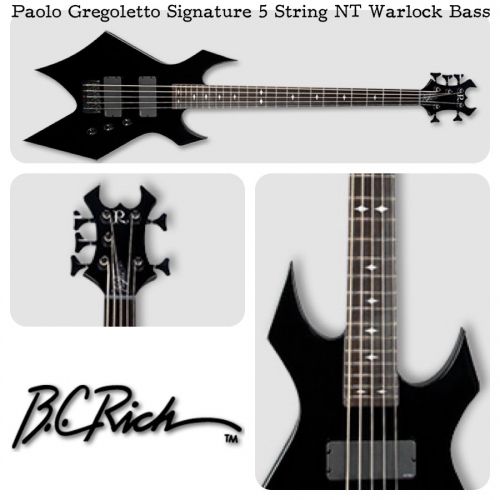 Paolo Gregoletto Signature 5 String NT Warlock Bass