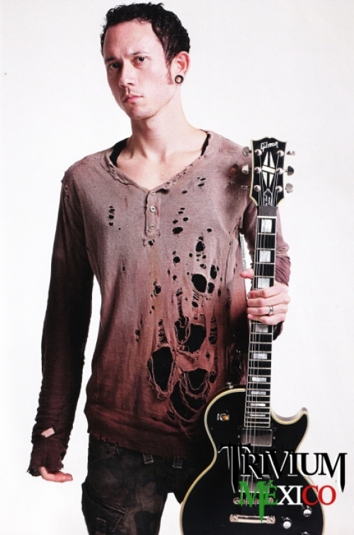 [scans] Matt Heafy en el especial de Guitarist Magazine: Rock - Guitar Heroes