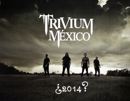 ¿Trivium regresa a México en el 2014?