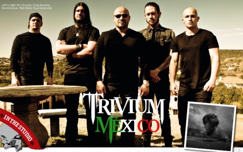 Trivium: “¡David es nuestro quinto miembro!” (Reporte desde el estudio) [scan &amp; traducción]