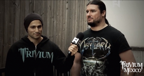 [video] Paolo &amp; Corey hablan sobre los inicios de Trivium en la música, fans, artes marciales y más