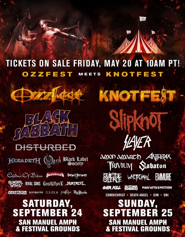 Trivium confirmados para el &quot;Ozzfest Meets Knotfest&quot;