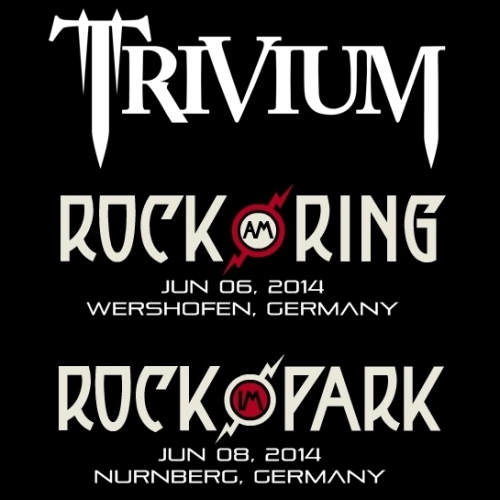 Trivium en los festivales Rock am Ring &amp; Rock im Park 2014
