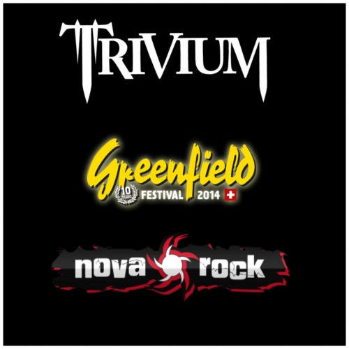 Trivium se presentará en los festivales Greenfield &amp; Novarock 2014