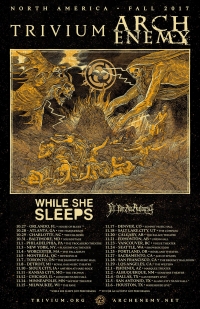 Tour Norteamericano de Trivium, Arch Enemy, While She Sleeps & Fit For An Autopsy