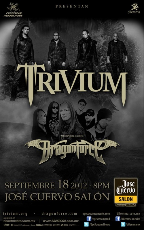 Tours desde Guadalajara para asistir al concierto de Trivium