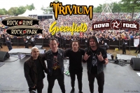 Trivium en los festivales Rock am Ring, Rock im Park, Greenfield & Nova Rock 2016